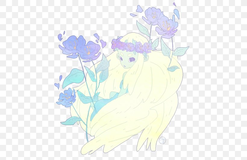 Marine Mammal Floral Design Sketch, PNG, 500x530px, Watercolor, Cartoon, Flower, Frame, Heart Download Free