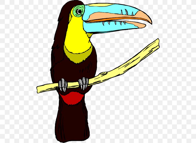 Toucan Bird Clip Art, PNG, 516x598px, Toucan, Beak, Bird, Emerald Toucanet, Keelbilled Toucan Download Free