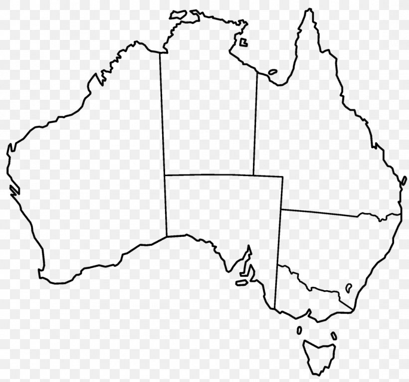 Australia Blank Map World Map Wikimedia Commons, PNG, 1095x1024px, Australia, Area, Auto Part, Black And White, Blank Map Download Free