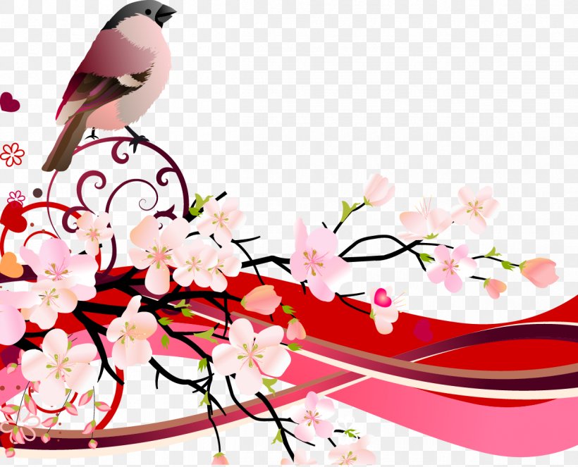 Download, PNG, 1219x986px, Cherry Blossom, Art, Beauty, Blossom, Branch Download Free