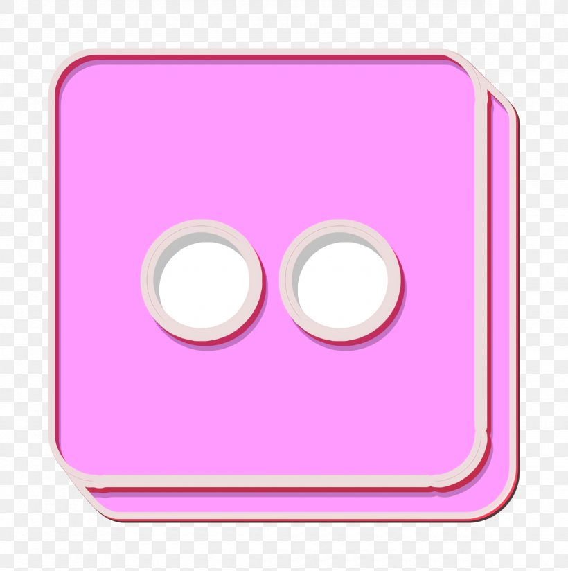Flickr Icon Logo Icon Media Icon, PNG, 1180x1186px, Flickr Icon, Logo Icon, Magenta, Media Icon, Multimedia Icon Download Free