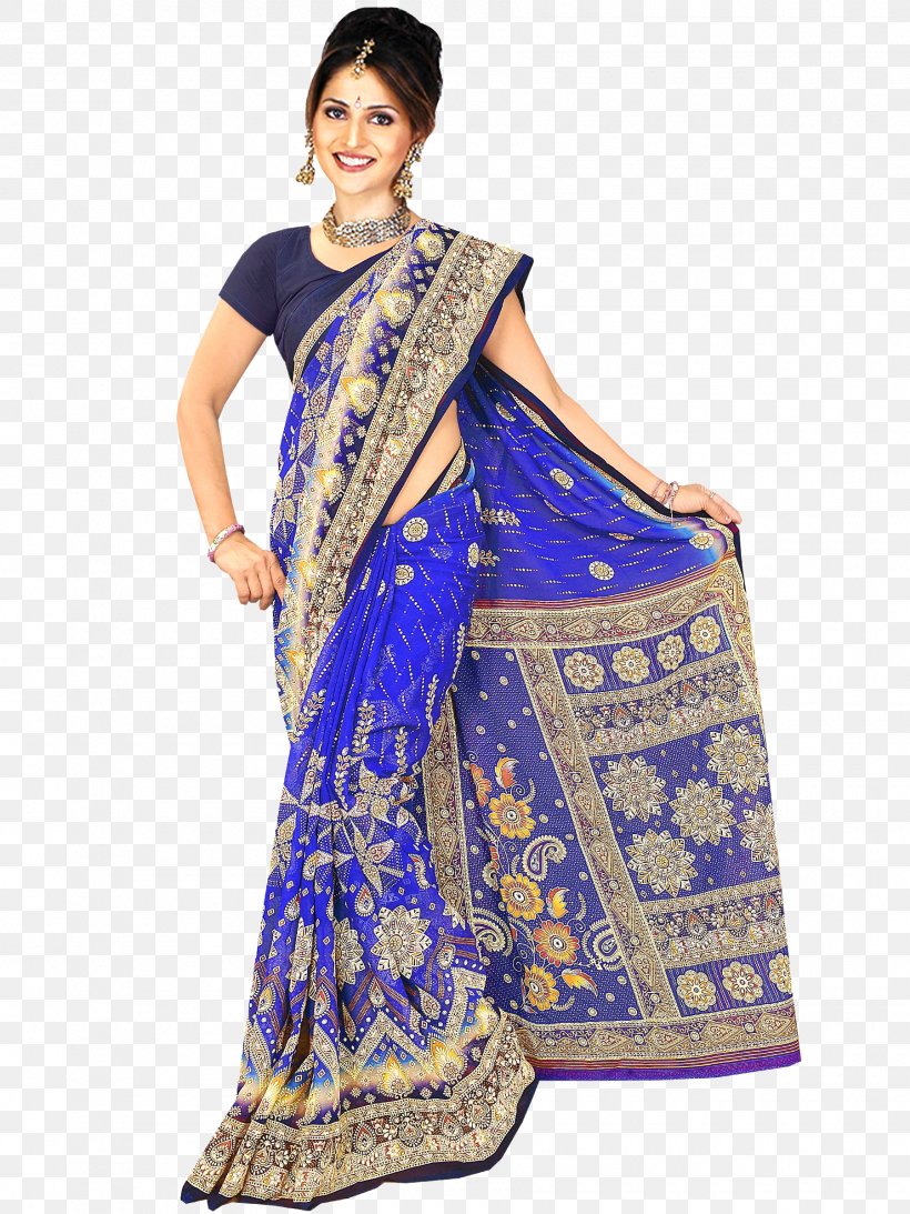 Sari Woman Clothing Shahdara Dress, PNG, 1800x2400px, Sari, Blue, Clothing, Day Dress, Dress Download Free