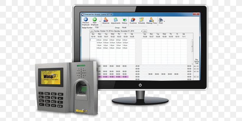 Time And Attendance Time & Attendance Clocks Biometrics Barcode System, PNG, 728x411px, Time And Attendance, Access Control, Barcode, Barcode System, Biometrics Download Free