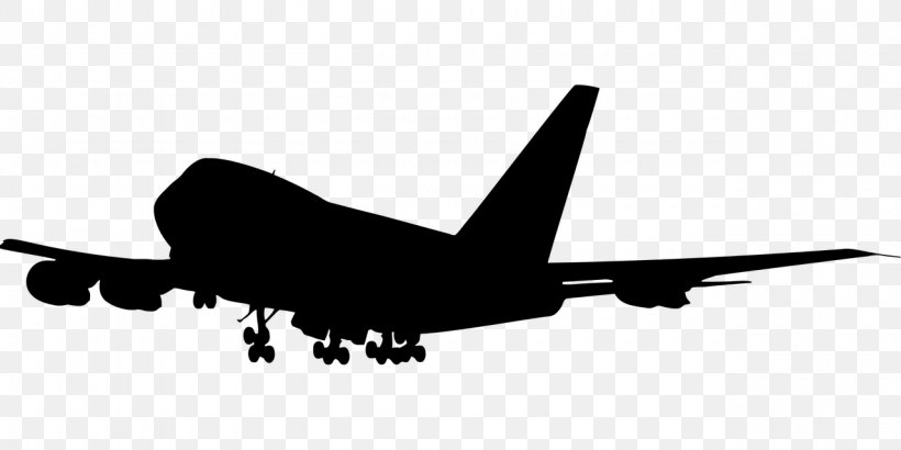 Airplane Aircraft Silhouette Flight, PNG, 1280x640px, Airplane, Aerospace Engineering, Air Travel, Aircraft, Airline Download Free