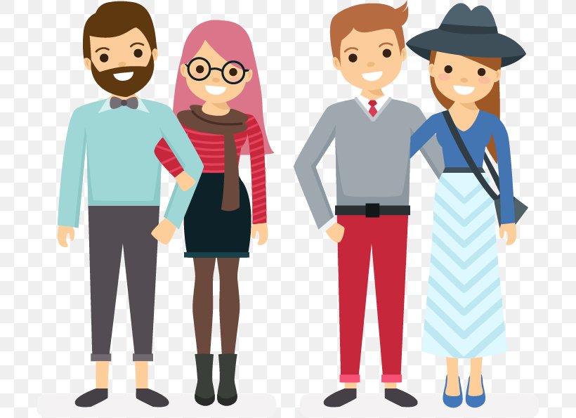 Euclidean Vector Couples Photography Illustration, PNG, 716x595px, Couples, Boy, Business, Cartoon, Child Download Free