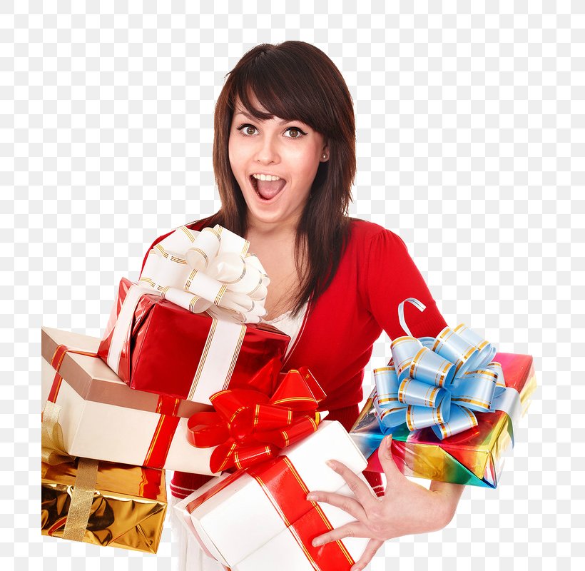 Gift Christmas Woman Holiday Santa Claus, PNG, 703x800px, Gift, Birthday, Child, Christmas, Facial Expression Download Free