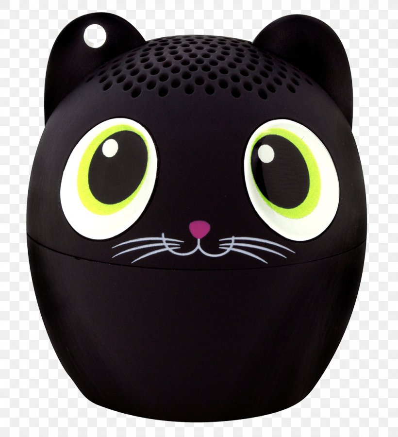 Wireless Speaker Loudspeaker Enclosure Bluetooth Whiskers, PNG, 1020x1120px, Wireless Speaker, Audio, Black, Black Cat, Bluetooth Download Free