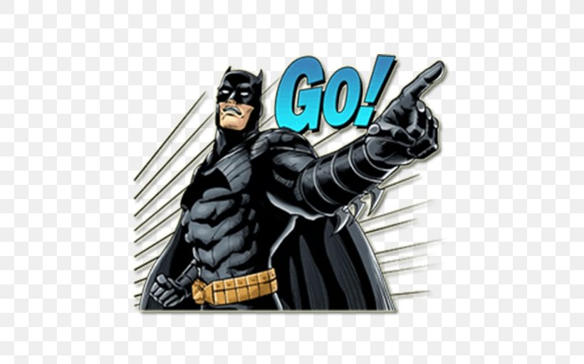 Batman Superhero Comics Telegram Sticker, PNG, 512x512px, Batman, Action Figure, Action Toy Figures, Cartoon, Comics Download Free