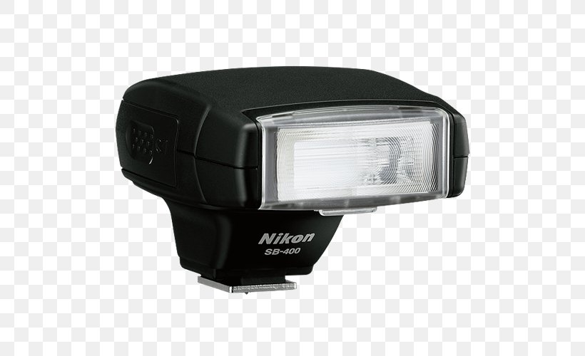 Camera Flashes Nikon SB-400 Nikon Speedlight Creative Lighting System, PNG, 500x500px, Camera Flashes, Camera, Camera Accessory, Cameras Optics, Creative Lighting System Download Free