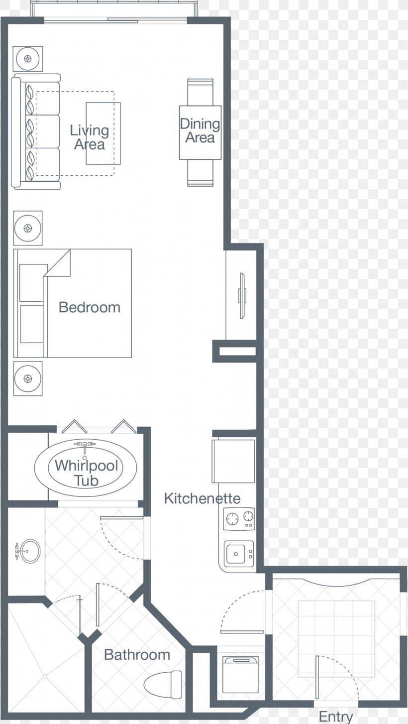 Floor Plan The Westin Kierland Villas Sheraton Hotels And Resorts Sheraton Broadway Plantation Resort Villas, PNG, 2191x3887px, Floor Plan, Area, Bedroom, Diagram, Drawing Download Free