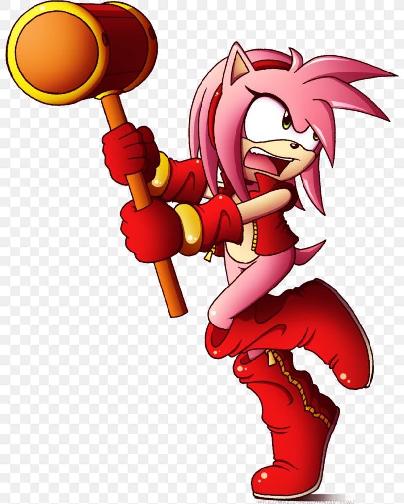 Amy Rose Sonic Free Riders Rouge The Bat DeviantArt, PNG, 800x1022px, Watercolor, Cartoon, Flower, Frame, Heart Download Free