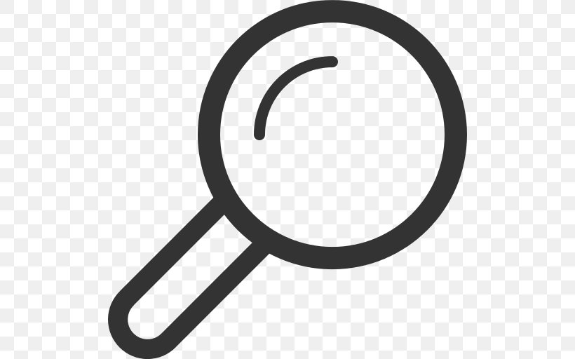 ICO Web Search Engine Icon, PNG, 512x512px, Ico, Black And White, Icon Design, Iconfinder, Magnifying Glass Download Free