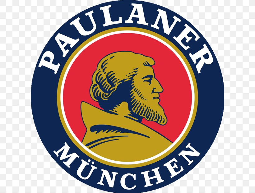 Logo Paulaner Brewery Emblem Brand Trademark, PNG, 621x621px, Logo, Area, Artwork, Badge, Brand Download Free