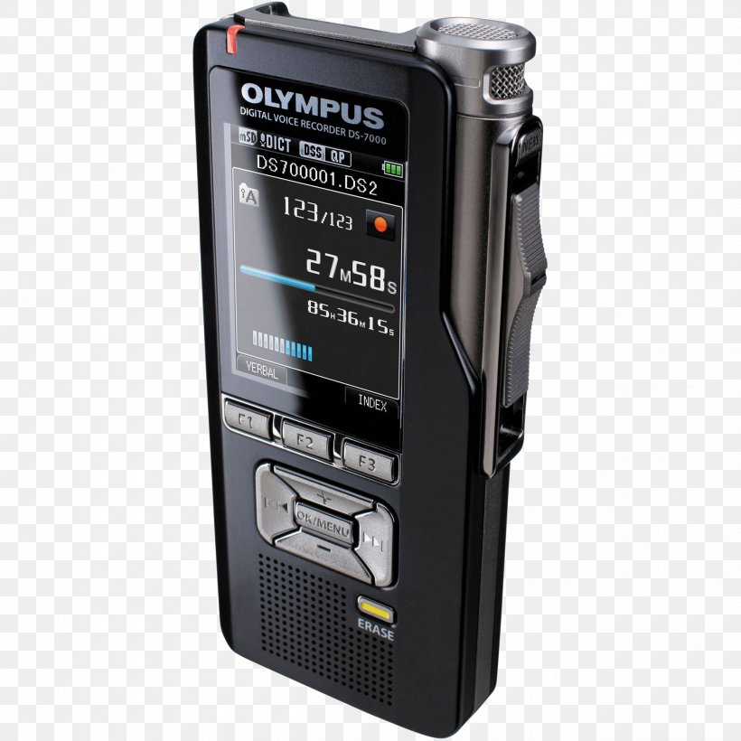 Microphone Dictation Machine Digital Dictation Olympus Corporation Sound Recording And Reproduction, PNG, 2500x2500px, Microphone, Dictation Machine, Digital Dictation, Digital Recording, Display Device Download Free