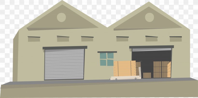 Warehouse Building Siding, PNG, 6013x2979px, Warehouse, Advertising, Box, Building, Elevation Download Free