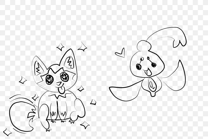 Whiskers Kitten Cat Line Art Sketch, PNG, 800x550px, Watercolor, Cartoon, Flower, Frame, Heart Download Free