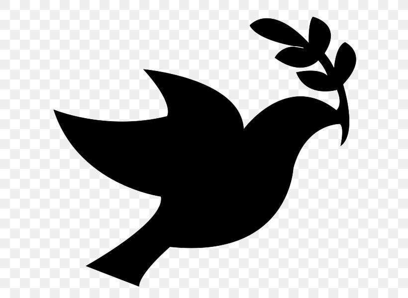 Columbidae Peace Symbols Doves As Symbols Clip Art, PNG, 685x600px, Columbidae, Artwork, Beak, Bird, Black And White Download Free