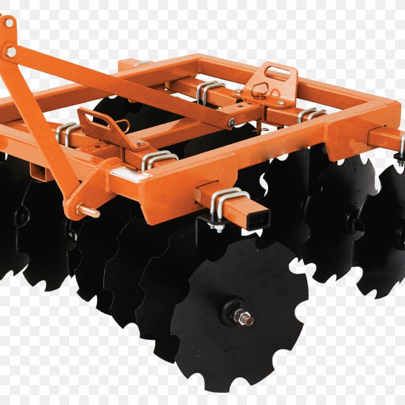 Disc Harrow Agriculture Tractor Cultivator, PNG, 1024x1024px, Disc Harrow, Agricultural Machinery, Agriculture, Cultivator, Drag Harrow Download Free