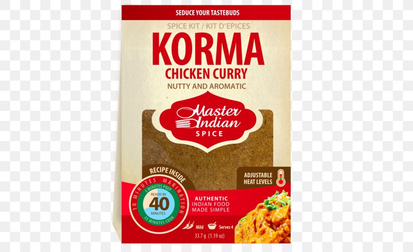 Indian Cuisine Korma Aloo Gobi Chicken Curry Vegetarian Cuisine, PNG, 500x500px, Indian Cuisine, Aloo Gobi, Brand, Butter Chicken, Chicken As Food Download Free