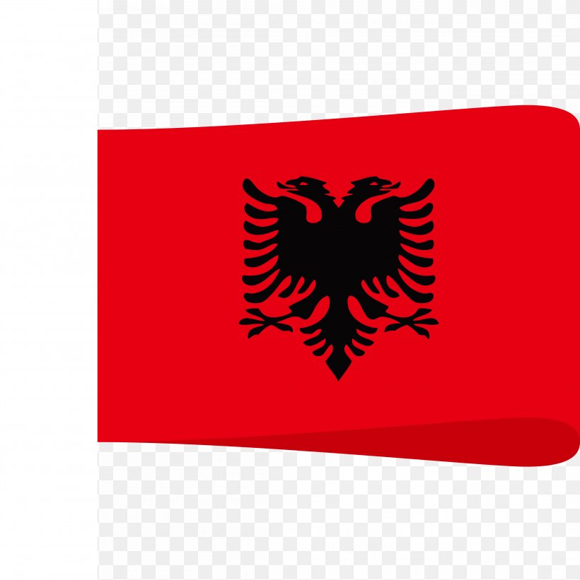 Flag Of Albania Flag Of Kosovo, PNG, 4407x4417px, Albania, Albanian, Albanians, Brand, Coat Of Arms Of Albania Download Free