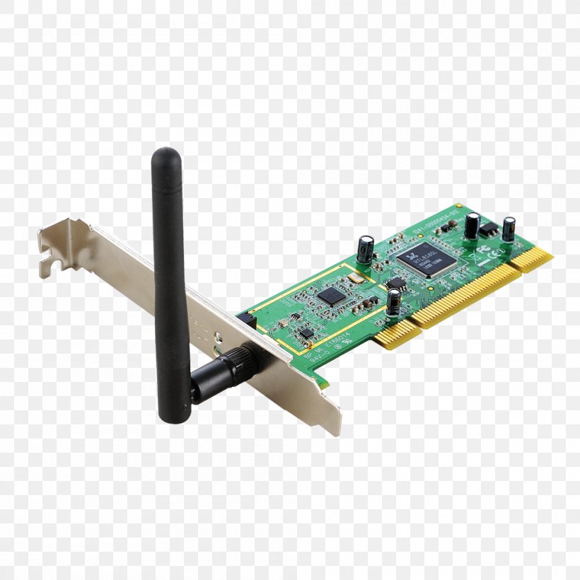 TV Tuner Cards & Adapters Network Cards & Adapters Wireless Network Interface Controller IEEE 802.11g-2003, PNG, 1000x1000px, Tv Tuner Cards Adapters, Adapter, Computer Network, Conventional Pci, Device Driver Download Free