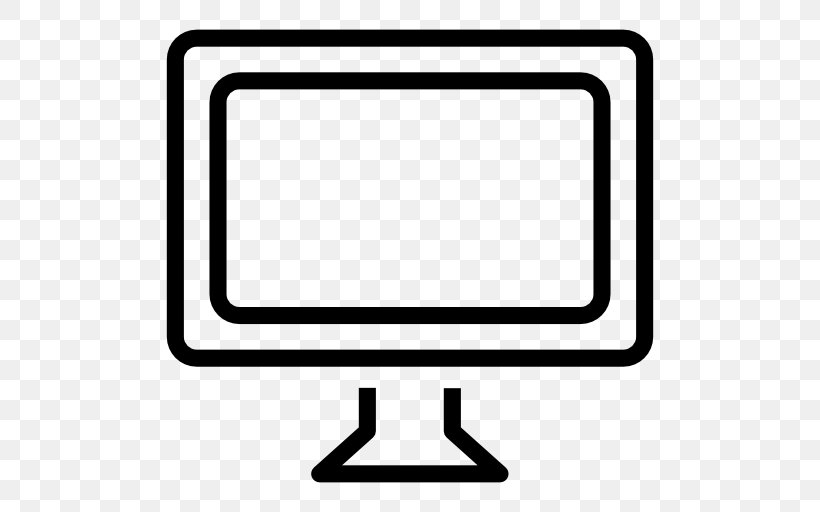 Display Device Computer Monitors Electronic Visual Display Television Set, PNG, 512x512px, Display Device, Area, Black And White, Computer Icon, Computer Monitors Download Free