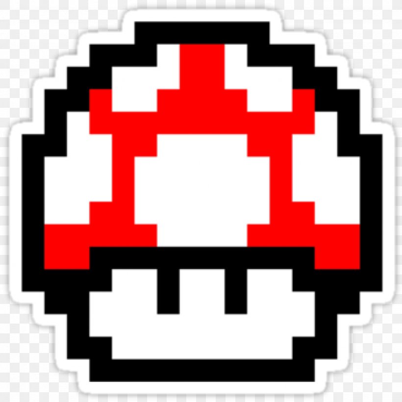 Super Mario Bros. Mushroom 8-bit Toad, PNG, 2048x2048px, Mario Bros, Amiibo, Area, Bit, Brand Download Free