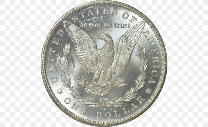 Coin Morgan Dollar Silver Quarter United States Dollar, PNG, 500x500px, Coin, Coinage Act Of 1792, Coinage Act Of 1873, Currency, Dollar Download Free
