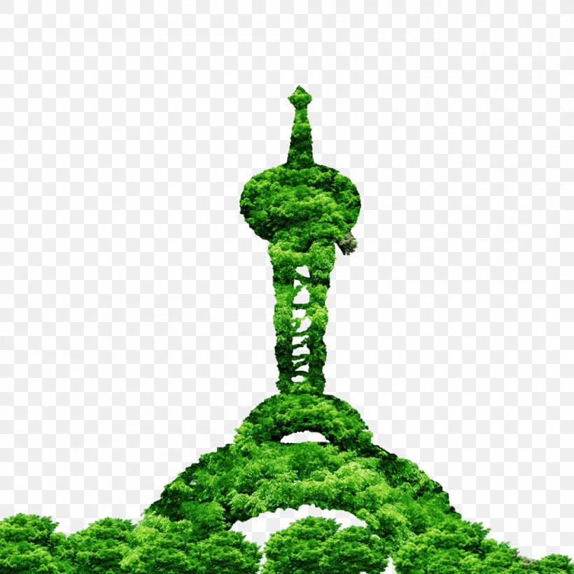 Environmental Template Eiffel Tower, PNG, 1000x1000px, Gratis, Architecture, Grass, Green, Leaf Download Free