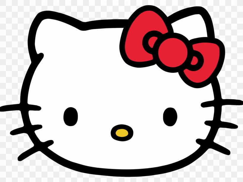 Hello Kitty Sanrio Film Cat Kavaii, PNG, 1280x960px, Hello Kitty, Anthropomorphism, Black And White, Cat, Character Download Free