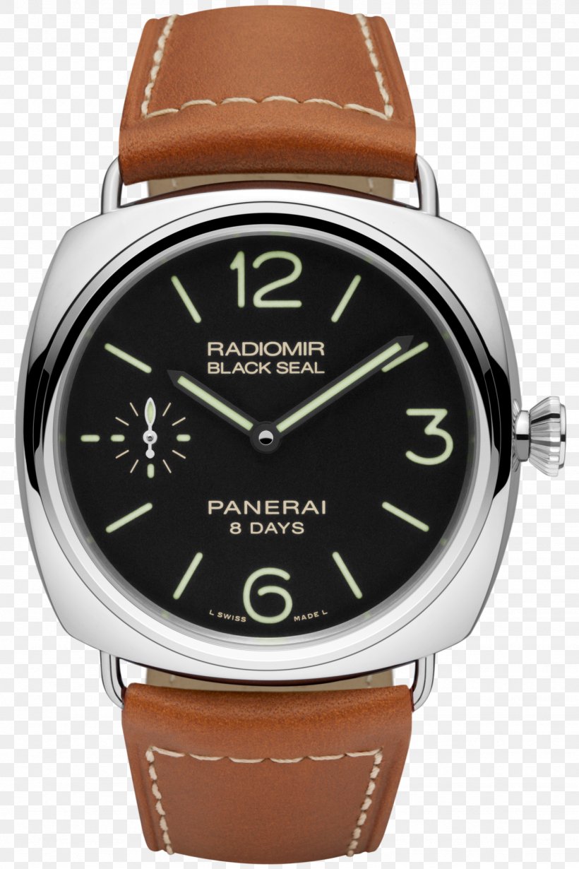 Panerai Men's Luminor Marina 1950 3 Days Radiomir Watch Strap, PNG, 1333x2000px, Panerai, Brand, Brown, Leather, Mechanical Watch Download Free