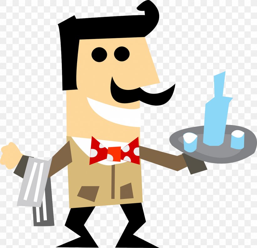 Waiter Chef Clip Art, PNG, 1280x1233px, Waiter, Art, Bartender, Cartoon, Chef Download Free