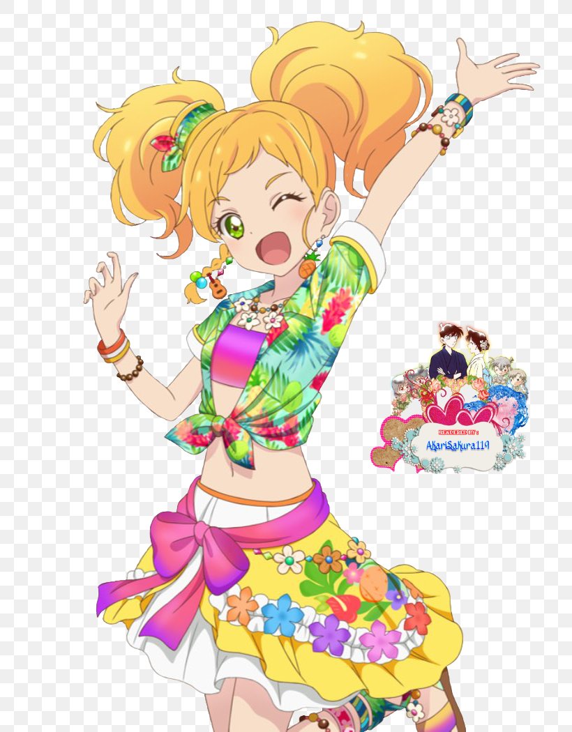 Aikatsu Stars! Citrus Junos, PNG, 749x1050px, Watercolor, Cartoon, Flower, Frame, Heart Download Free