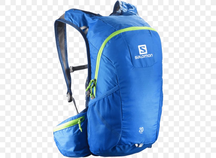 Backpack Trail Running Salomon Group Bag, PNG, 560x600px, Backpack, Azure, Bag, Blue, Cobalt Blue Download Free