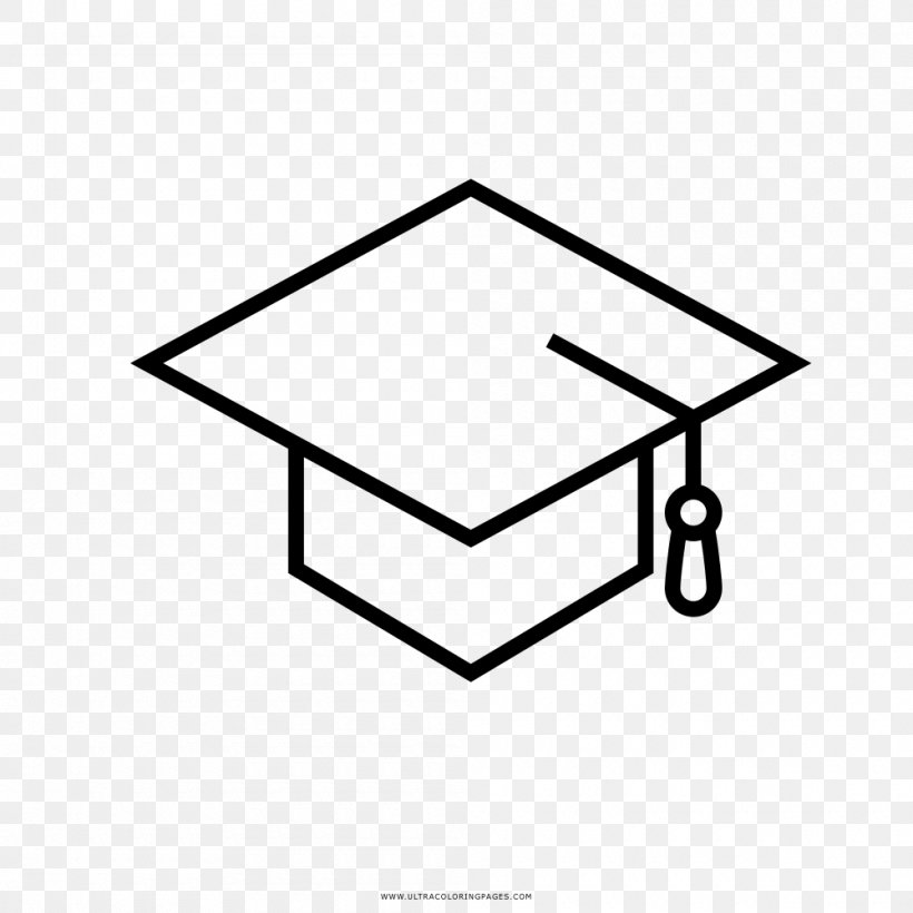 Drawing Coloring Book Teke Hettinga Graduation Ceremony Creativity, PNG, 1000x1000px, Drawing, Area, Artwork, Black And White, Bonnet Download Free