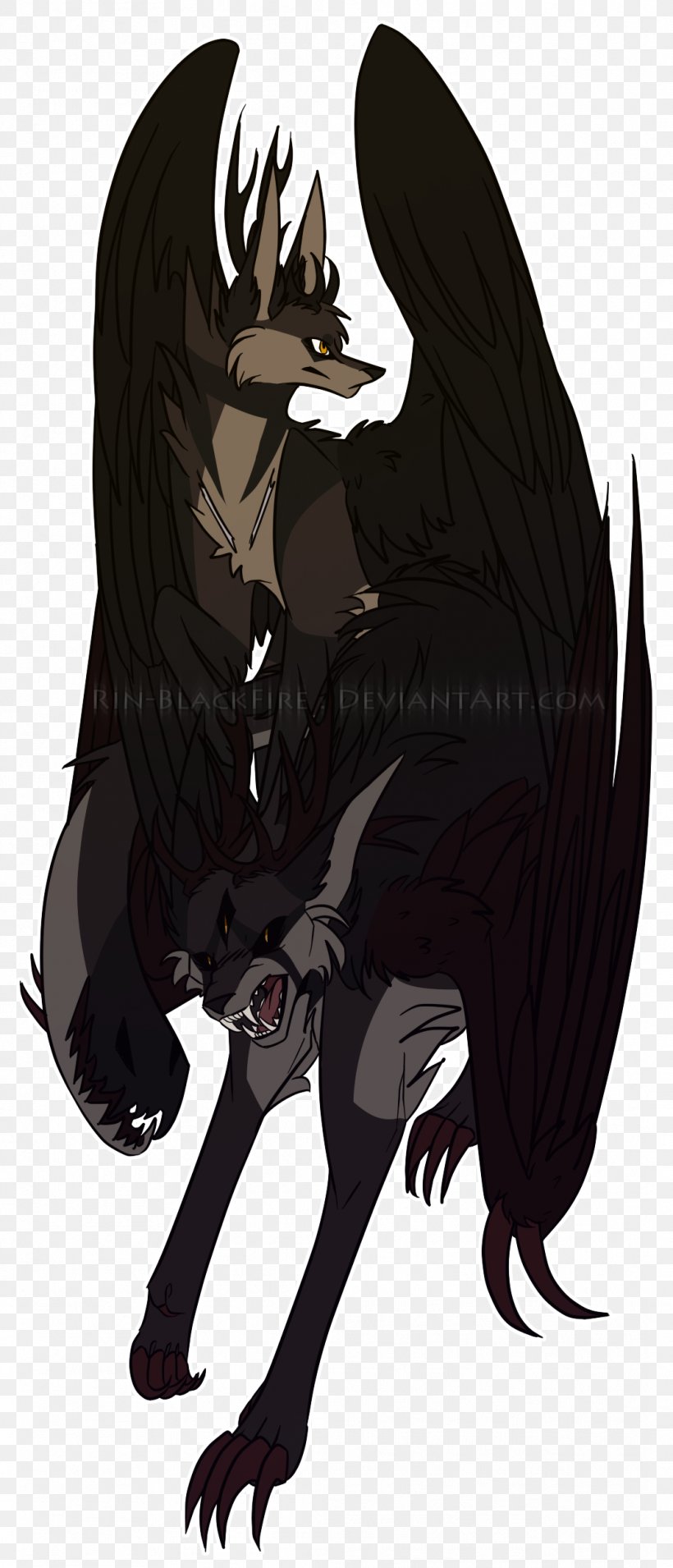 Werewolf Cartoon Illustration Mammal Demon, PNG, 1062x2474px, Werewolf, Animated Cartoon, Bird, Black, Black M Download Free