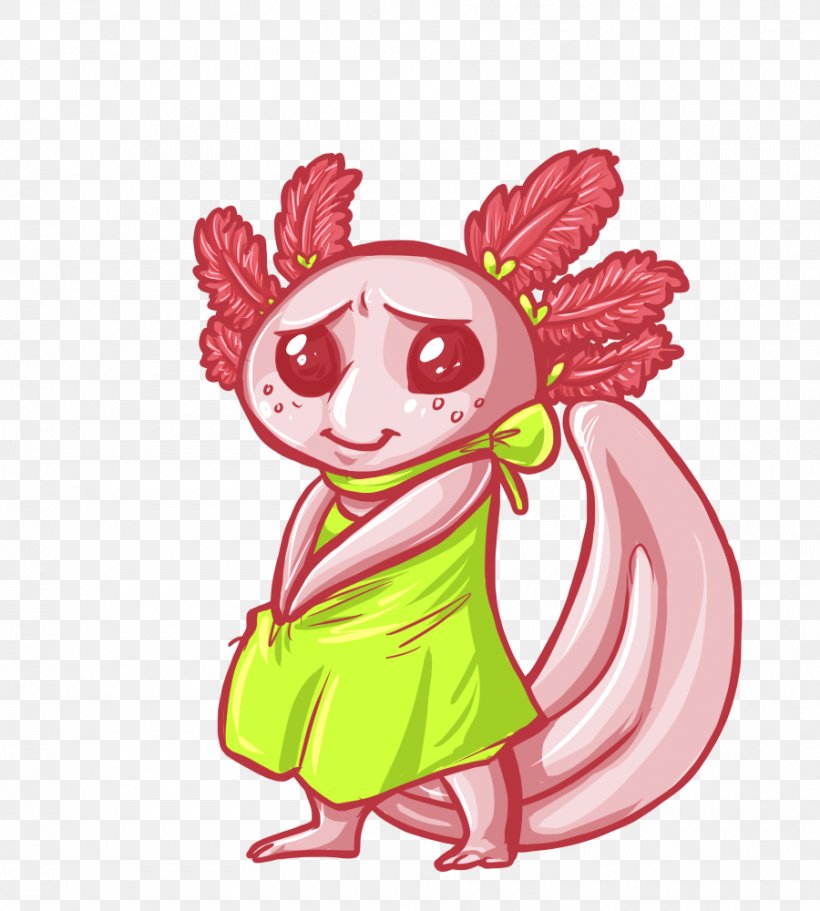 Axolotl Salamander Drawing Art, PNG, 900x1000px, Watercolor, Cartoon, Flower, Frame, Heart Download Free