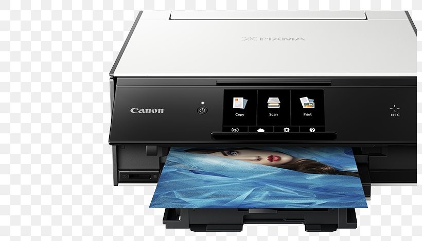 Canon PIXMA TS9020 Inkjet Printing Multi-function Printer, PNG, 800x470px, Inkjet Printing, Canon, Dots Per Inch, Electronic Device, Electronics Download Free