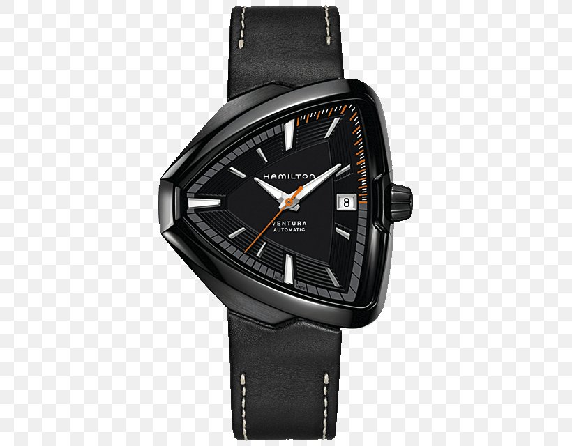 Hamilton Watch Company Watch Strap Swiss Made, PNG, 640x640px, Watch, Black, Bracelet, Brand, Chronograph Download Free