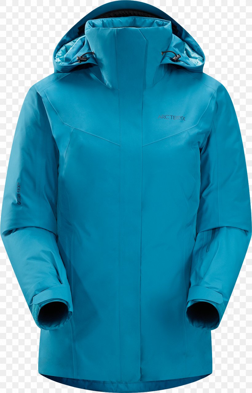Hoodie Jacket Arc'teryx Windstopper Gore-Tex, PNG, 1029x1600px, Hoodie, Active Shirt, Aqua, Clothing, Coat Download Free