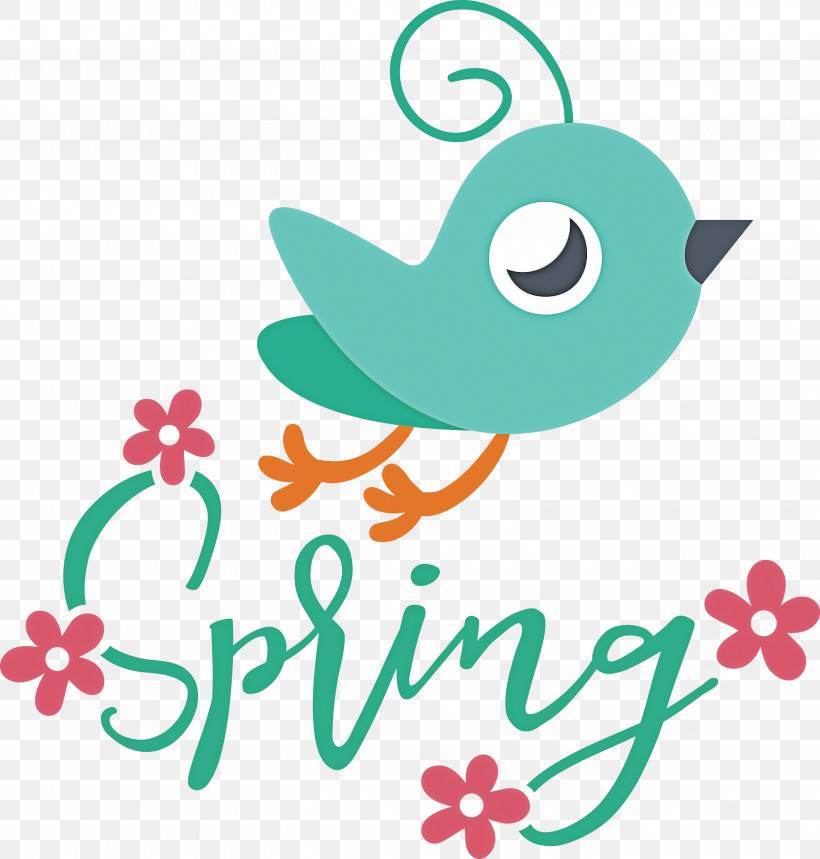 Spring Bird, PNG, 2861x3000px, Spring, Art M, Bird, Cartoon M, Coloring Book Download Free