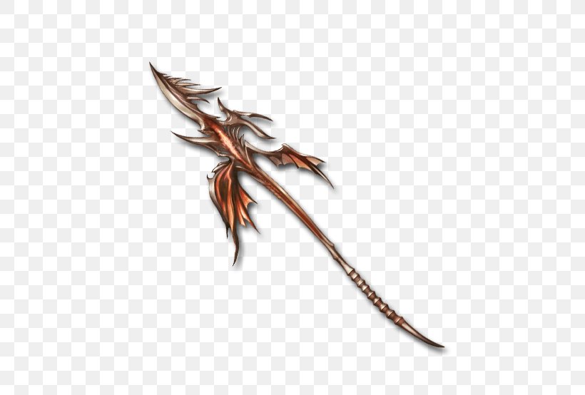 Granblue Fantasy Rage Of Bahamut Spear Weapon, PNG, 640x554px, Granblue Fantasy, Bahamut, Dragon, Fantasy, Fashion Accessory Download Free