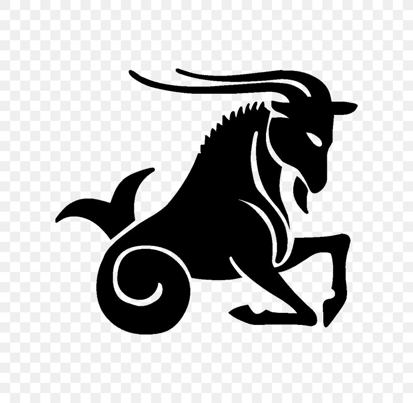 Astrological Sign Capricorn Zodiac Astrology Sagittarius, PNG, 800x800px, Astrological Sign, Aries, Artwork, Astrology, Black And White Download Free