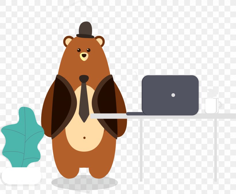 Bear Illustration Clip Art Product Design, PNG, 2000x1645px, Bear, Carnivoran, Mammal, Pet, Vertebrate Download Free