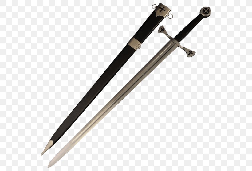Half-sword バスタードソード Longsword Knightly Sword, PNG, 555x555px, Sword, Blade, Cold Weapon, Combat, Dagger Download Free