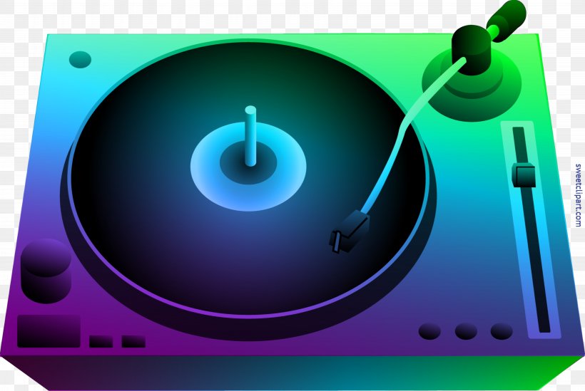 Turntablism Phonograph Record Disc Jockey Clip Art, PNG, 6530x4376px, Watercolor, Cartoon, Flower, Frame, Heart Download Free