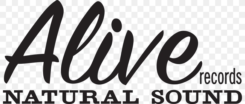 Alive Naturalsound Records Logo Vector Graphics Font Col. Knowledge & The Lickity-Splits, PNG, 800x349px, Alive Naturalsound Records, Black And White, Brand, Calligraphy, Discogs Download Free