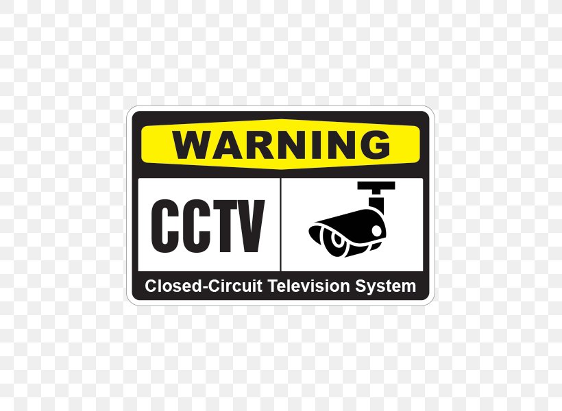 Closed-circuit Television System Sticker, PNG, 600x600px, Television, Area, Brand, Bumper Sticker, Closedcircuit Television Download Free