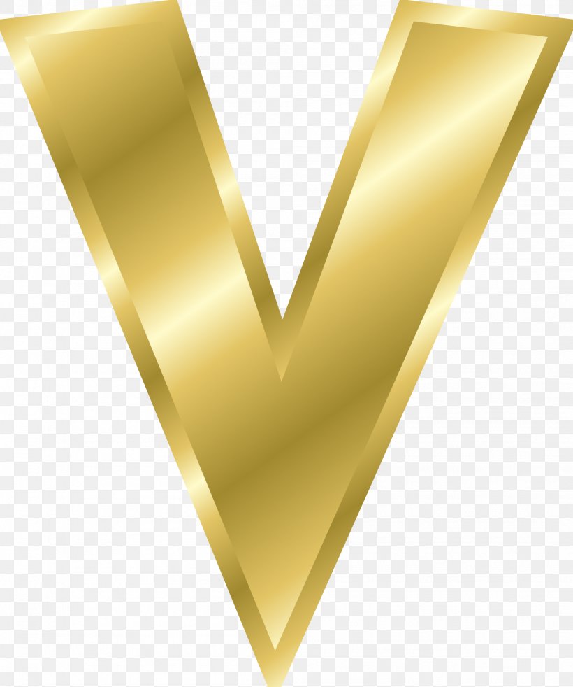 Letter V Alphabet Clip Art, PNG, 2004x2400px, Letter, Alphabet, Gold, Heart, Letter Case Download Free
