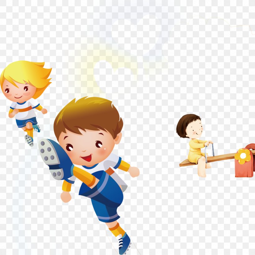 Football Player Cartoon Child, PNG, 1000x1000px, Football Player, Animation, Art, Ball, Boy Download Free